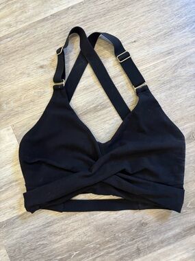 BuffBunny Black Candy Wrap Bra